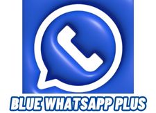 Blue WhatsApp plus 